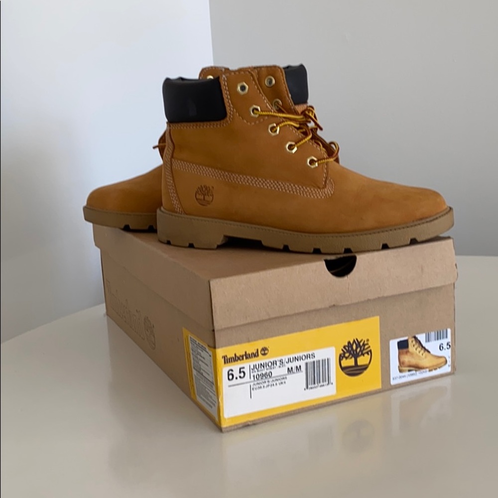 Timberland Juniors 6in Boot in Wheat